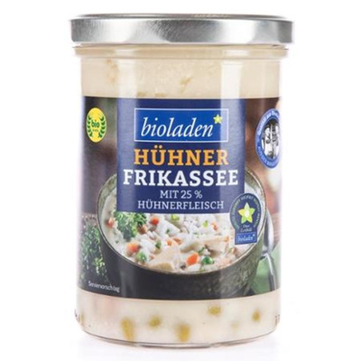 Produktfoto zu Hühnerfrikassee von bioladen