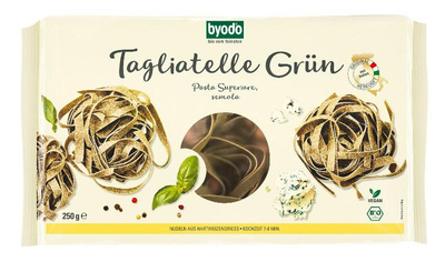 Produktfoto zu Tagliatelle, grün von Byodo