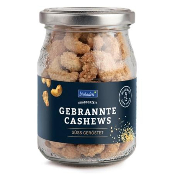 Produktfoto zu gebrannte Cashews süss von bioladen