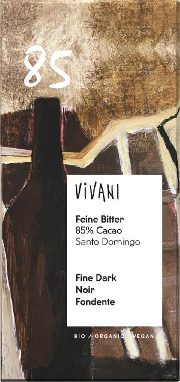 Produktfoto zu Feine Bitter Schokolade 85% von Vivani
