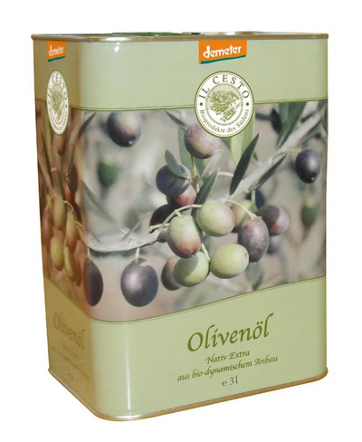 Produktfoto zu Olivenöl nativ extra im 3l Kanister von Il Cesto