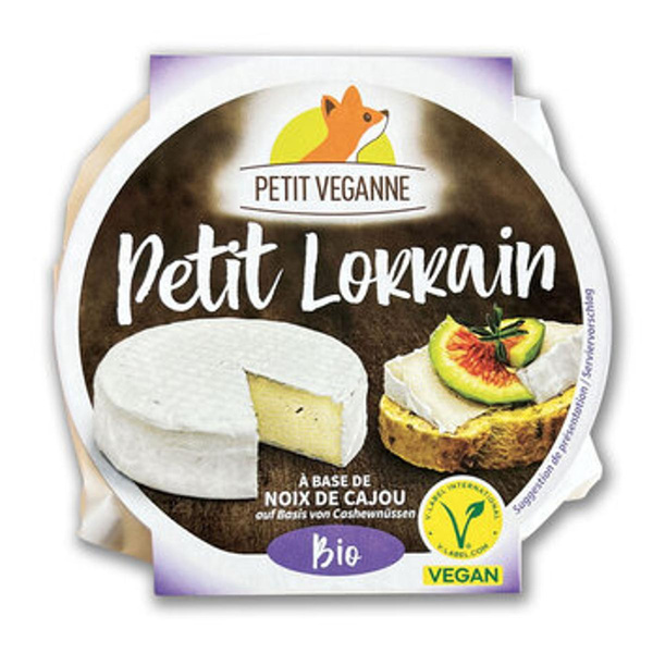 Produktfoto zu Petit Lorrain Alternativ zu Camembert von Petit Veganne