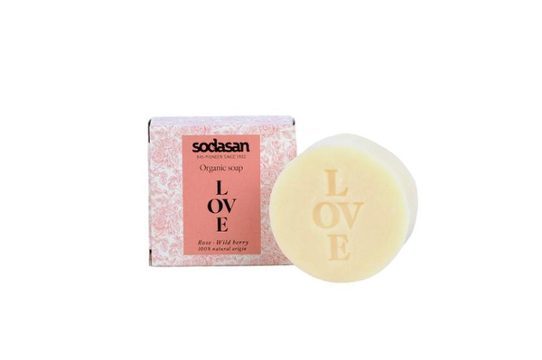Produktfoto zu Geschenkseife LOVE von Sodasan