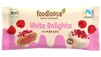 Produktfoto zu White Delights Himbeere von foodloose
