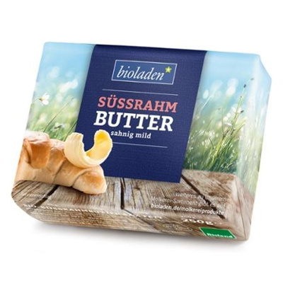 Produktfoto zu Süßrahmbutter von bioladen
