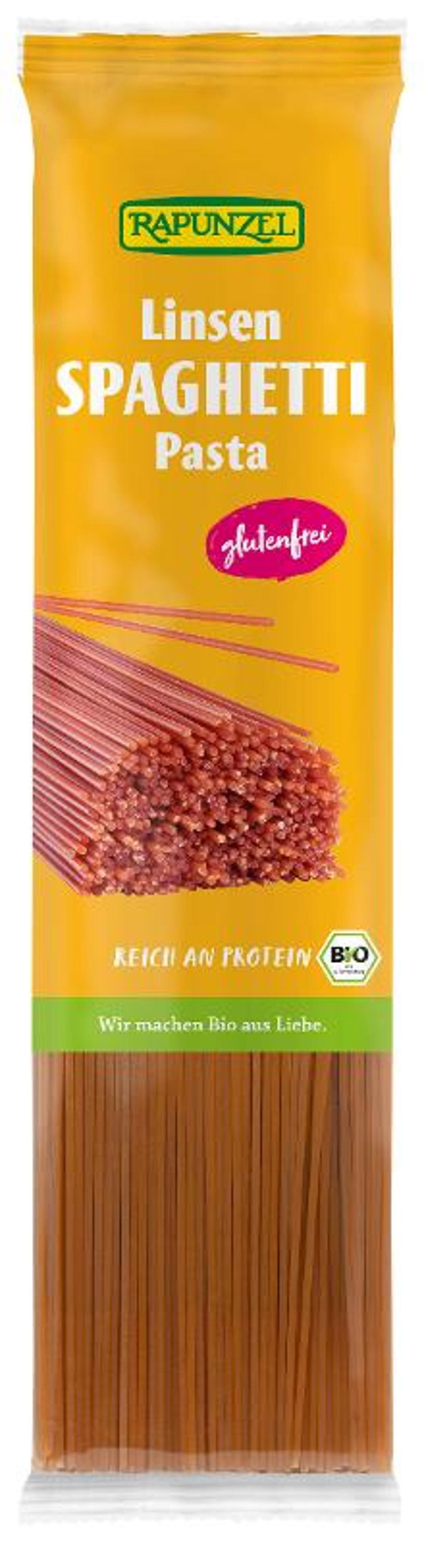 Produktfoto zu Gelbe Linsen Spaghetti von Rapunzel