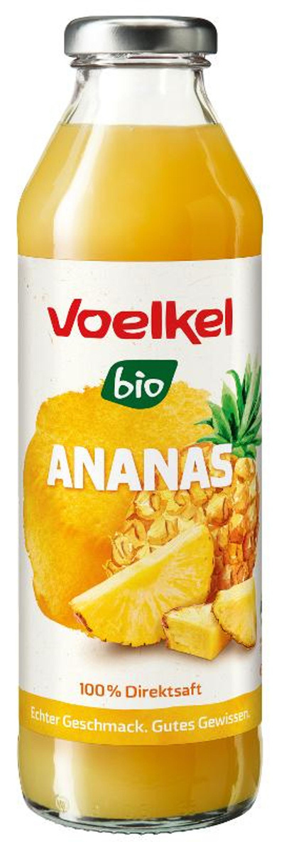 Produktfoto zu Ananassaft von Voelkel