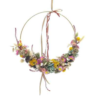 Produktfoto zu Trockenblumenkranz groß vom Klosterberghof
