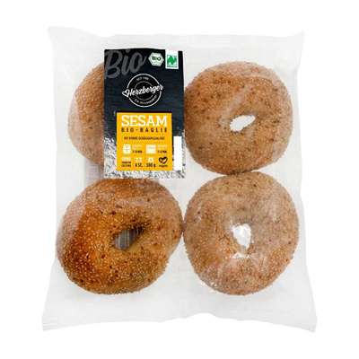 Produktfoto zu Sesam Bagel von Herzberger
