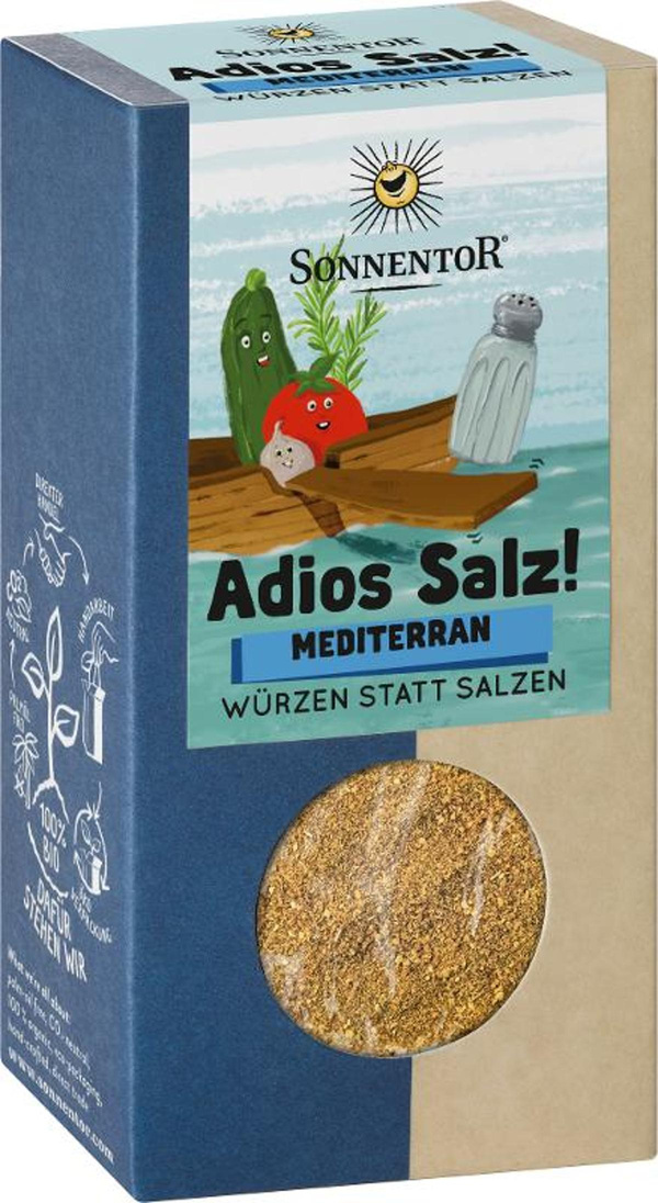 Produktfoto zu Adios Salz mediterran von Sonnentor