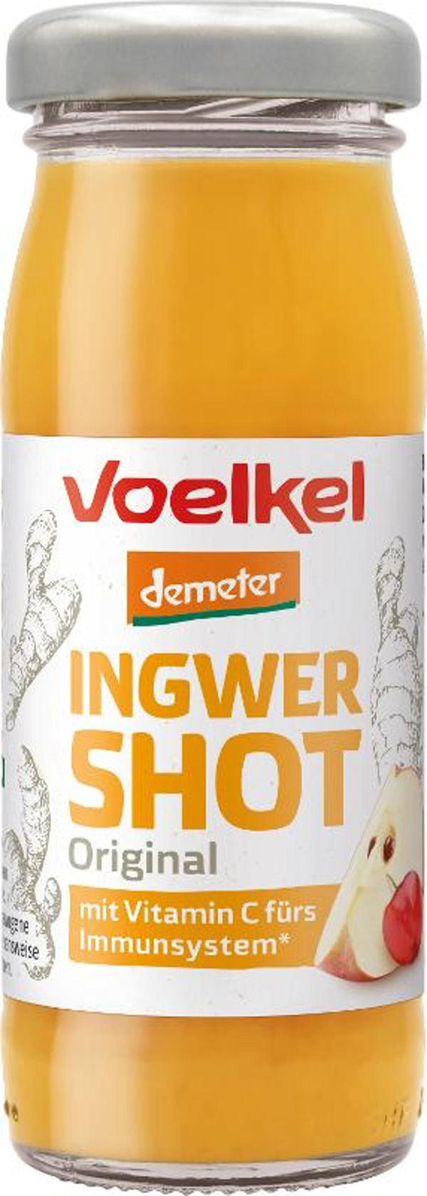 Produktfoto zu Shot Ingwer Original von Voelkel