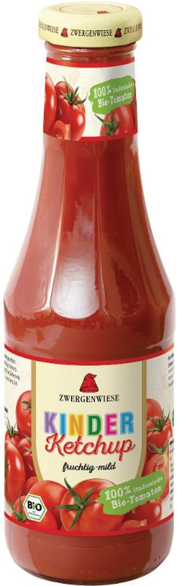 Produktfoto zu Kinder Ketchup ohne Zucker von Zwergenwiese