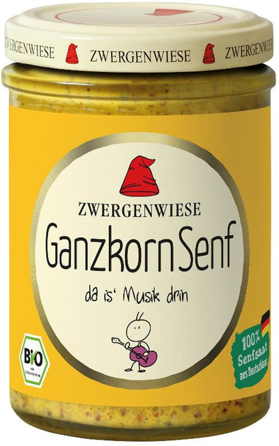 Produktfoto zu Ganzkorn Senf von Zwergenwiese