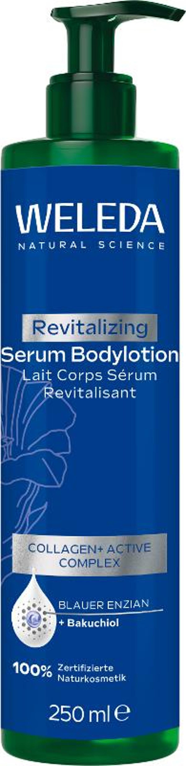 Produktfoto zu Revitalizing Serum Bodylotion Blauer Enzian von Weleda
