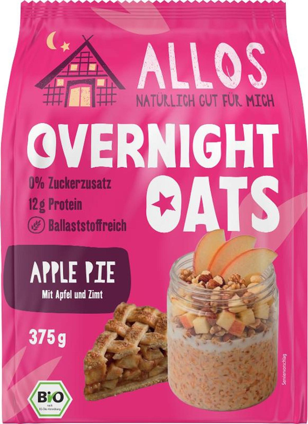 Produktfoto zu Overnights Oats Apple Pie