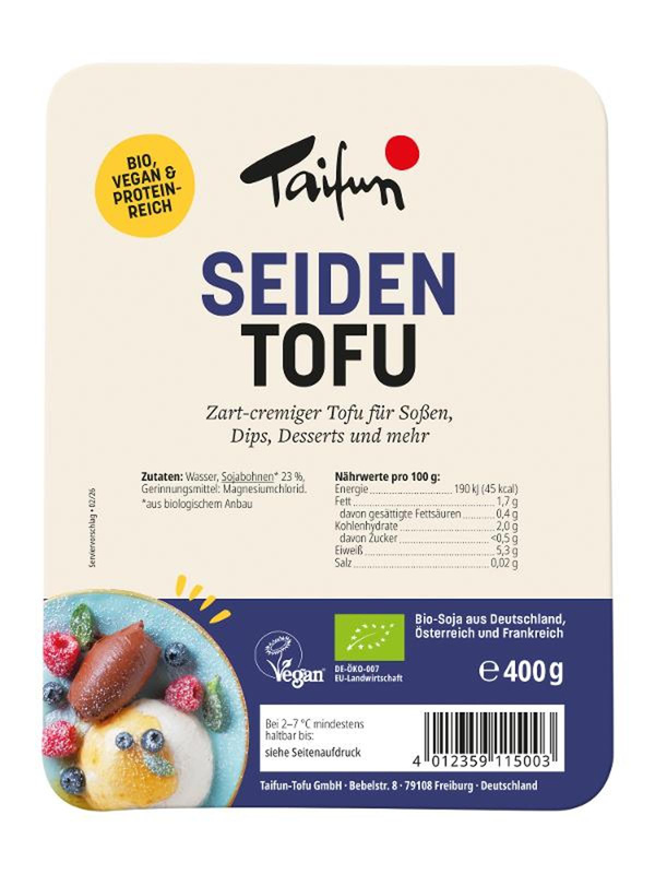 Produktfoto zu Seidentofu von Taifun