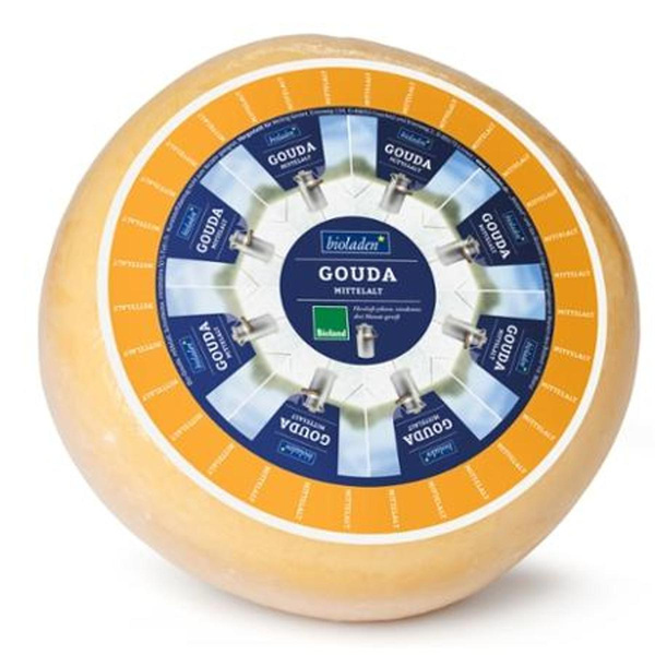 Produktfoto zu Gouda mittelalt, 50% von bioladen