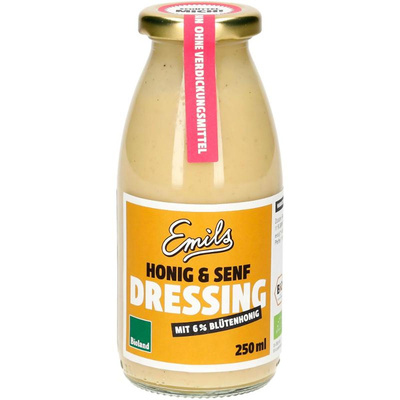 Produktfoto zu Honig Senf Dressing von Emils Biomanufaktur