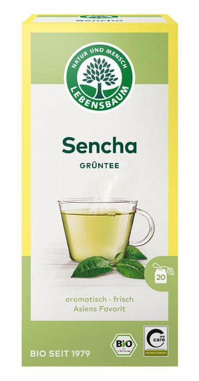 Produktfoto zu Sencha Grüntee von Lebensbaum
