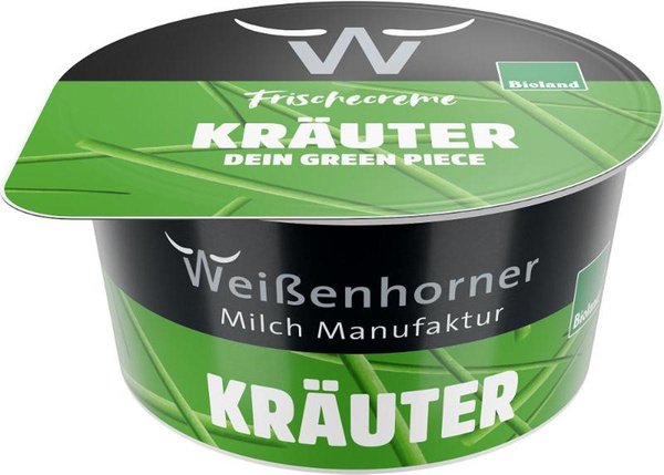 Produktfoto zu Frischcreme Kräuter 25% von Weißenhorner