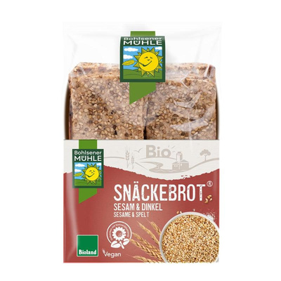 Produktfoto zu Snäckebrot Sesam Dinkel von Bohlsener Mühle