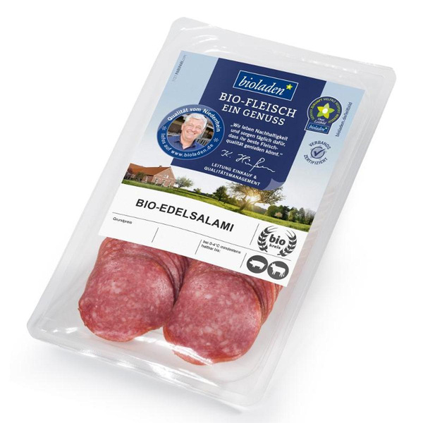 Produktfoto zu Edelsalami, geschnitten von bioladen