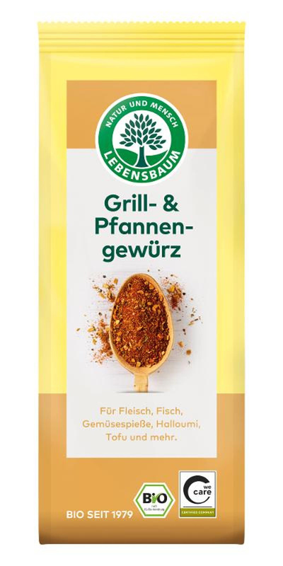 Produktfoto zu Grill- und Pfannengewürz von Lebensbaum