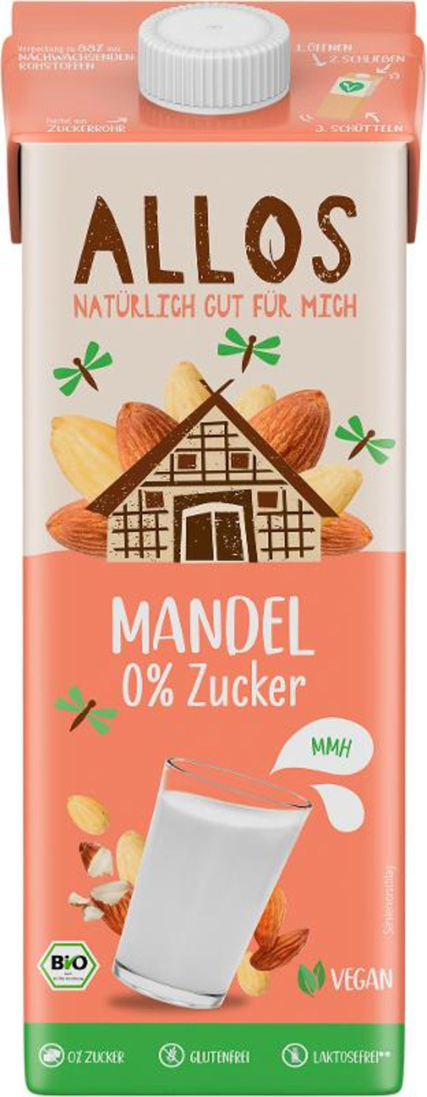 Produktfoto zu Mandeldrink Naturell von Allos