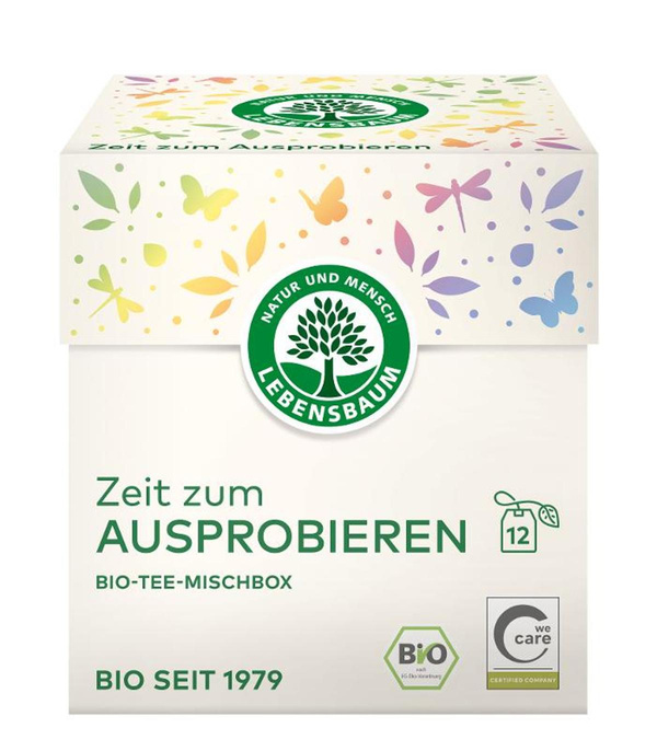 Produktfoto zu Mischbox Zeit zum Ausprobieren Tee von Lebensbaum