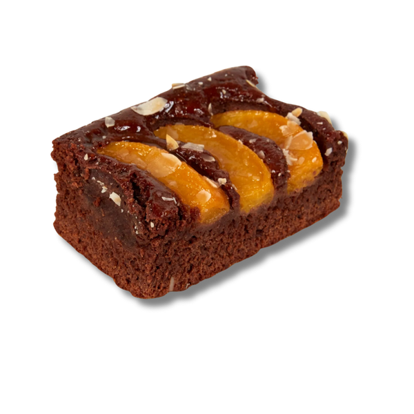 Produktfoto zu Schoko-Orange-Pfirsichkuchen