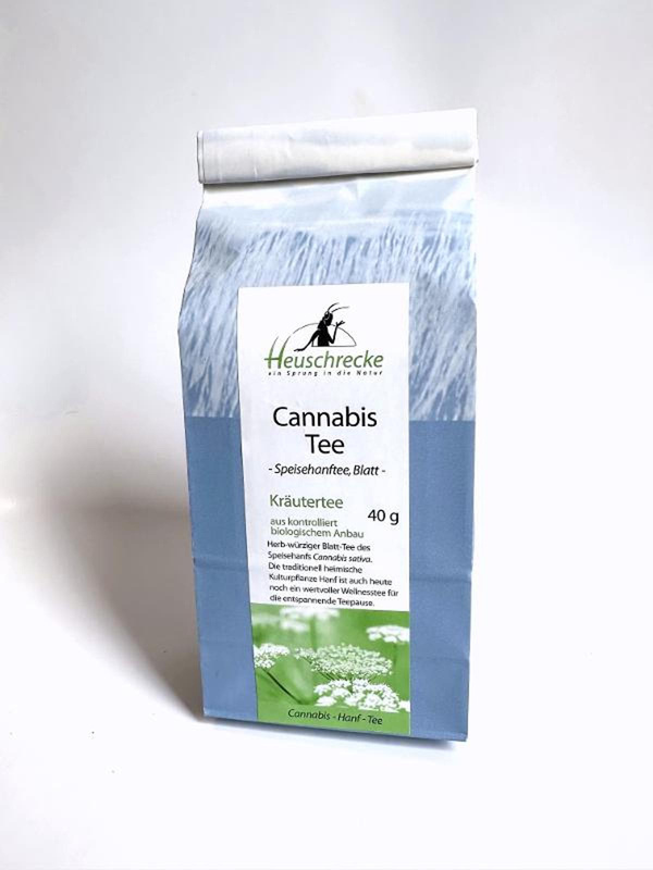 Produktfoto zu Cannabistee von Heuschrecke