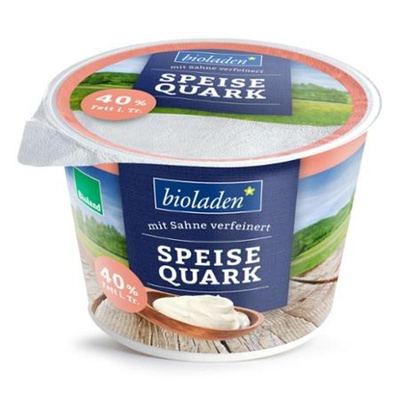 Produktfoto zu Speisequark 40% von bioladen