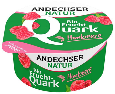 Produktfoto zu Fruchtquark Himbeere 20% von Andechser