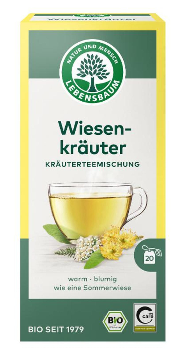 Produktfoto zu Wiesenkräuter Tee im Beutel vom LEBENSBAUM