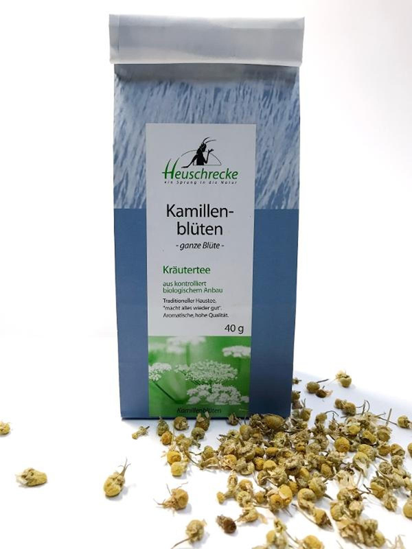 Produktfoto zu Kamillentee, lose von Heuschrecke