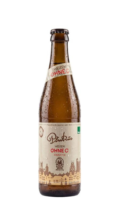 Produktfoto zu 10er Kasten Pinkus Hefe Weizen alkoholfrei