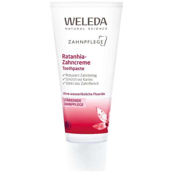 Produktfoto zu Ratanhia Zahncreme von Weleda