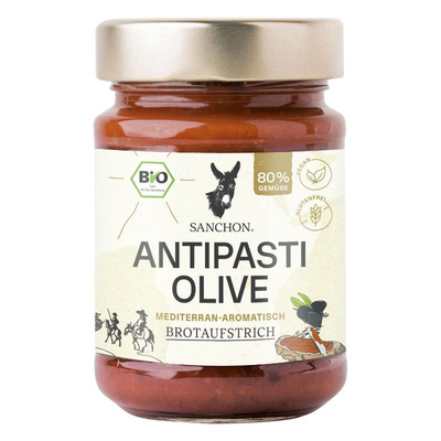 Produktfoto zu Brotaufstrich Antipasti Olive von Sanchon