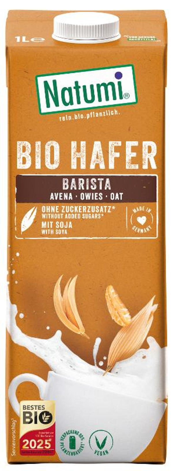 Produktfoto zu Haferdrink Barista von Natumi