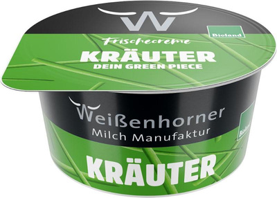 Produktfoto zu Frischcreme Kräuter 25% von Weißenhorner