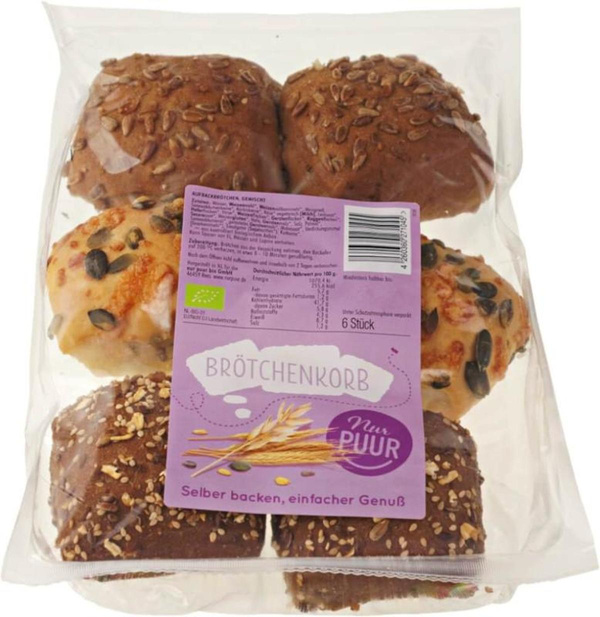 Produktfoto zu Brötchenkorb von nur puur