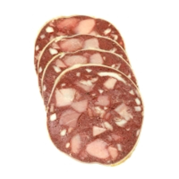 Produktfoto zu Thüringer Rotwurst, geschnitten, ca. 150g von Fleischerei Burchhardt