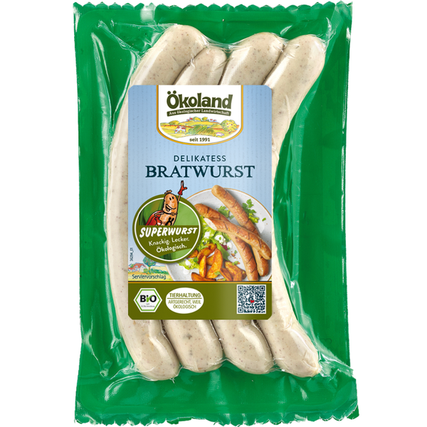 Produktfoto zu Delikatess-Bratwürstchen von Ökoland