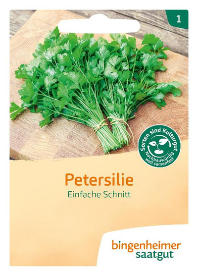 Produktfoto zu Saatgut Petersilie von Bingenheimer Saatgut