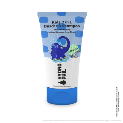 Produktfoto zu 2in1 Shampoo & Dusche Elefant von Hydrophil