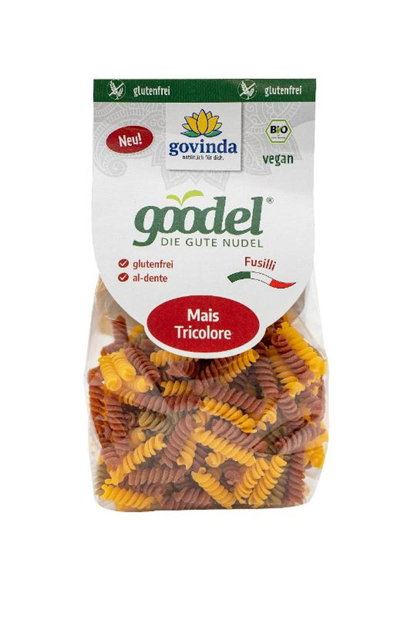 Produktfoto zu Mais Goodel Fusilli von Govinda