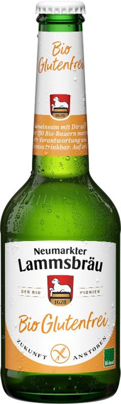 Produktfoto zu 10er Kasten Lammsbräu Glutenfrei