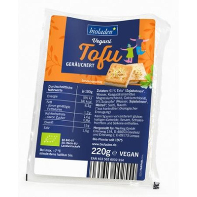 Produktfoto zu Tofu geräuchert von bioladen