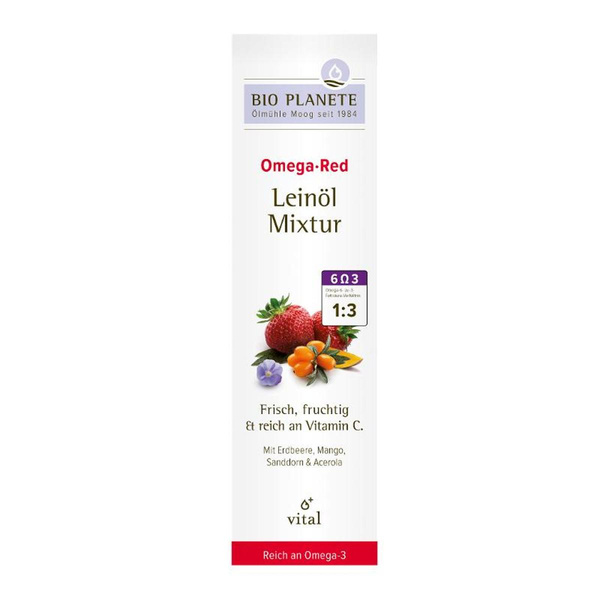 Produktfoto zu Leinöl Mixtur - Omega Red von BIO PLANÈTE