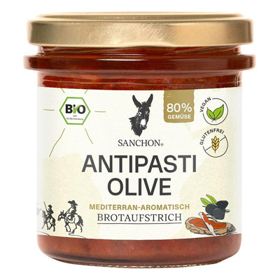 Produktfoto zu Brotaufstrich Antipasti Olive von Sanchon